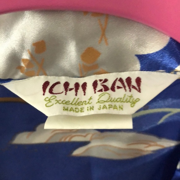 Kimono multi colored From Japan maxi length tie - Picture 2 of 4